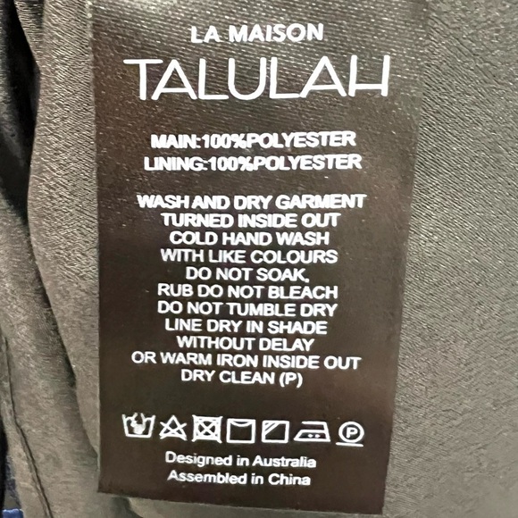 Talulah La Maison NWT Up All Night Swiss Dot Floral Embroidery Midi Dress Medium - Picture 11 of 15